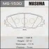 Колодки тормозные передн Toyota Auris (10-), RAV 4 (05-16) MASUMA MS1530 (фото 1)