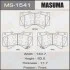 Колодки тормозные передн Lexus LX570/ Toyota Land Cruiser (07-) Masuma MASUMA MS1541 (фото 1)