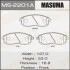 Колодки гальмівні передні Nissan Juke (10-), Primera (01-05), Teana (03-14), Tida (07-)/ Suzuki SX 4 (06-14) MASUMA MS2201 (фото 1)