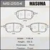 Колодки тормозные передн Nissan Murano, Qashqai 2.5, 3.5 (07-) Masuma MASUMA MS2554 (фото 1)