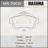 Колодки тормозные MASUMA MS3902 (фото 1)