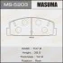 Колодки гальмівні задні Mazda 6 (02-12) MASUMA MS5203 (фото 1)