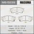 Колодки тормозные передн MASUMA MS5239 (фото 1)