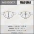 Колодки тормозные передн Ford Focus (04-)/ Mazda 3 (03-), 5 (05-15) MASUMA MS5507 (фото 1)