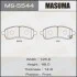 Колодки тормозные MASUMA MS5544 (фото 1)