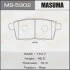 Колодки гальмівні задні Mazda CX-7 (06-11), CX-9 (08-12) MASUMA MS5902 (фото 1)