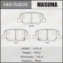 Колодки тормозные задн Mazda 6 (12-16)/ Mitsubishi ASX (12-14), Outlander (12-) MASUMA MS5905 (фото 1)