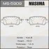 Колодки гальмівні задні Mazda CX-5 (11-) MASUMA MS5909 (фото 1)