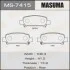 Колодки тормозные MASUMA MS7415 (фото 1)