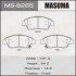 Колодки гальмівні передні HONDA CIVIC IX (FB, FG) 1.8 (FB2) (12-17), HONDA CR-Z (10-15), SUZUKI SX4 MASUMA MS8265 (фото 1)