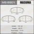 Колодки гальмівні передні Honda Accord (09-12) MASUMA MS8901 (фото 1)