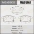 Колодки гальмівні задні Honda Accord (08-12) MASUMA MS8905 (фото 1)