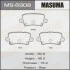 Колодки тормозные задн Honda Civic (06-12) MASUMA MS8908 (фото 1)