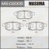 Колодки тормозные задн Suzuki Swift (11-), SX4 (13-), Vitara (15-) Masuma MASUMA MSC2005 (фото 1)
