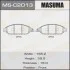 Колодки тормозные передн Infinity QX60/ Nissan Murano, Pathfinder (13-) Masuma MASUMA MSC2013 (фото 1)