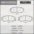 Колодки тормозные передн SSANGYONG REXTON (14-19)/SSANGYONG ACTYON II, SSANGYONG ACTYON SPORTS II (12-17) MASUMA MSK0006 (фото 1)