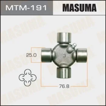 КРЕСТОВИНА КАРДАНОГО ВАЛУ (25x76.8) Mitsubishi Pajero MASUMA MTM191 (фото 1)