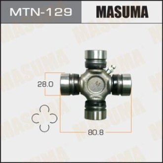 КРЕСТОВИНА КАРДАНОГО ВАЛУ (28x56.1) Nissan MASUMA MTN129 (фото 1)