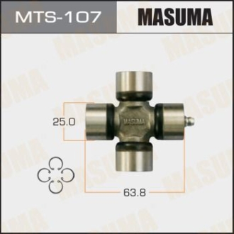 КРЕСТОВИНА КАРДАНОГО ВАЛУ (25x63.8) Suzuki Jimny (00-) MASUMA MTS107 (фото 1)