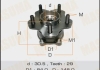 Ступица колеса заднего в сборе с подшипником Nissan Murano (04-08), Teana (03-13) (с ABS) MASUMA MW21503 (фото 1)