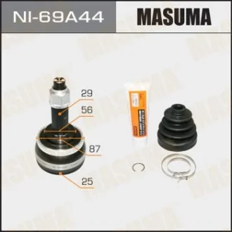 ШРУС зовнішній Nissan Maxima, X-Trail (00-07) (нар:29/вн:25) Masuma MASUMA NI69A44