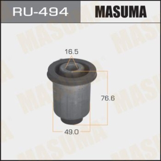 Сайлентблок переднього нижнього важеля Mitsubishi Pajero (00-) (RU-494) MASUMA RU494 (фото 1)