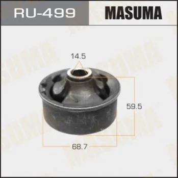 Сайлентблок переднього нижнього важеля задній Toyota Avensis (03-08) MASUMA RU499 (фото 1)