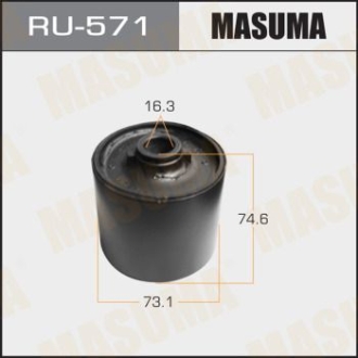 Сайлентблок заднього поздовжнього важеля Mitsubishi Pajero (04-) (RU-571) MASUMA RU571 (фото 1)
