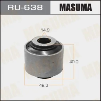Сайлентблок стійки переднього стабілізатора Toyota Land Cruiser (07-) MASUMA RU638 (фото 1)