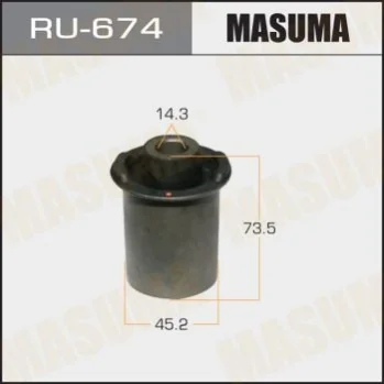 Сайлентблок заднего верхнего рычага Nissan Pathfinder (05-) (RU-674) MASUMA RU674 (фото 1)