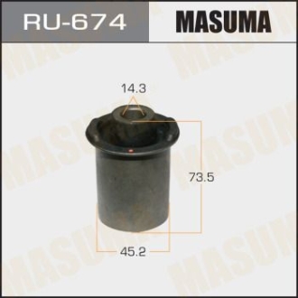 Сайлентблок заднього верхнього важеля Nissan Pathfinder (05-) (RU-674) MASUMA RU674