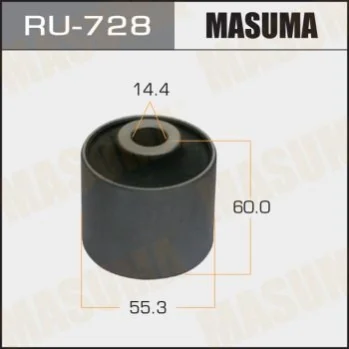 Сайлентблок LAND CRUISER, LX470 / UZJ100L, UZJ100W задн нижн (RU-728) MASUMA RU728 (фото 1)