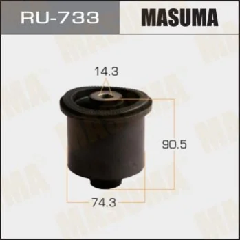 Сайлентблок задньої балки Honda Civic (06-10), Fit (07-13), Jazz (09-13) Masuma MASUMA RU733 (фото 1)