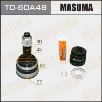 ШРУС наружный Toyota Camry (11-17) (нар:30/вн:27) Masuma MASUMA TO60A48
