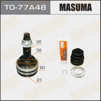ШРУС зовнішній Toyota Prius (-09) (нар:26/вн:23) Masuma MASUMA TO77A48