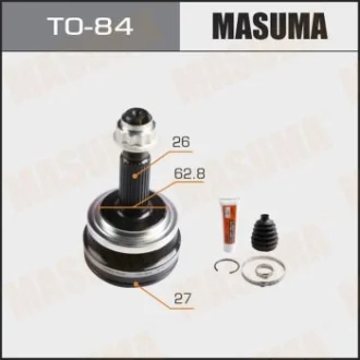 ШРУС зовнішній Toyota RAV 4 (05-12) (нар:26/вн:27) Masuma MASUMA TO84