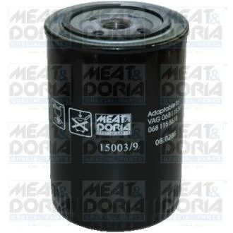MEATDORIA AUDI Фильтр масляный 80, A4, A6 96-, VW Passat 2.8 97- MEAT&DORIA 15003/9