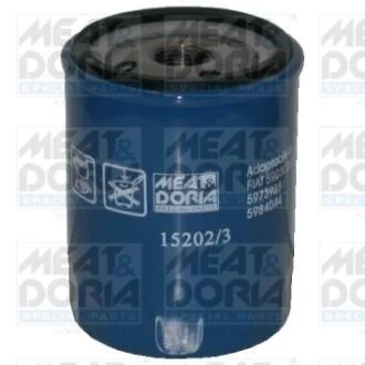 MEATDORIA FIAT фільтр масляний H=100mm Alfa RomeoBrava,Punto,Uno,Palio,Multipla Lancia Lybra MEAT&DORIA 15202/3