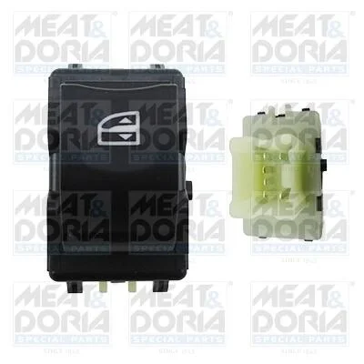 Кнопка стеклоподъемника (R) Renault Trafic 14- MEAT&DORIA 26175 (фото 1)