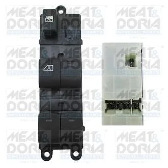 Кнопка склопідіймача (R) Nissan Qashqai 07-13 MEAT&DORIA 26205