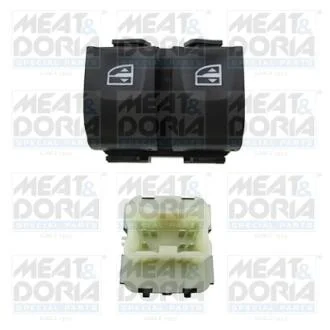 Кнопка склопідіймача Renault Dokker/Captur/Clio IV/Zoe 12- MEAT&DORIA 26390