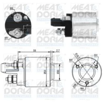 Соленоид стартера MEAT&DORIA 46105