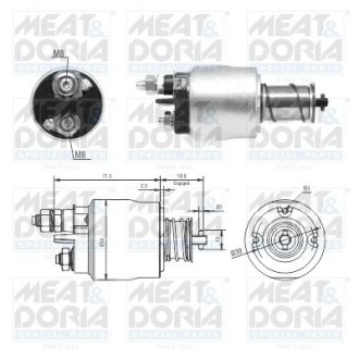 Соленоїд стартера MEAT&DORIA 46311