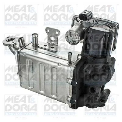 Радиатор рециркуляции ОГ с клапаном EGR VW Crafter 2.0TDI 16- MEAT&DORIA 88373 (фото 1)
