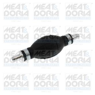 MEATDORIA насос (&quot;груша&quot;) ручний підкачки палива прямий d=10mm MEAT&DORIA 9063