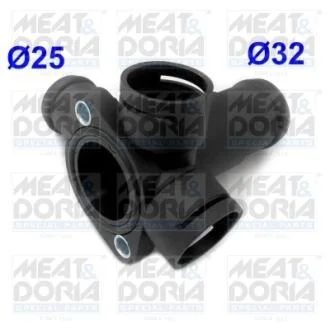 MEATDORIA VW Фланець охолоджувальної рідини блоку Golf,Jetta,Passat,T4,AUDI,SEAT 1,6D-1,9D/TD MEAT&DORIA 93145