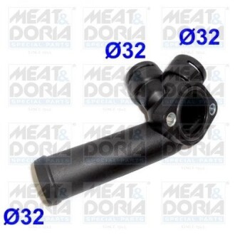 MEATDORIA VW Фланець охолоджувальної рідини T4 2.5 98-03 MEAT&DORIA 93200