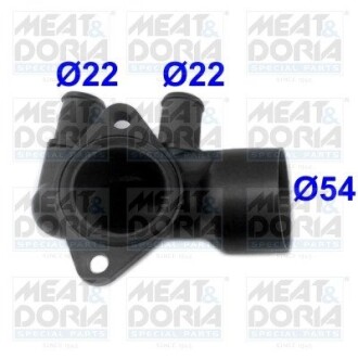 MEATDORIA CITROEN Фланец охолод.рідини Berlingo 1.9D 98- MEAT&DORIA 93214