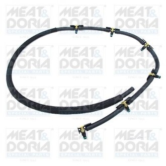 MEATDORIA BMW шланг обратки палива 3 F30,4 F32,5 F10,7 F01,X3 F25,X4,X5 F15,X6 F16 3.0d MEAT&DORIA 9824E