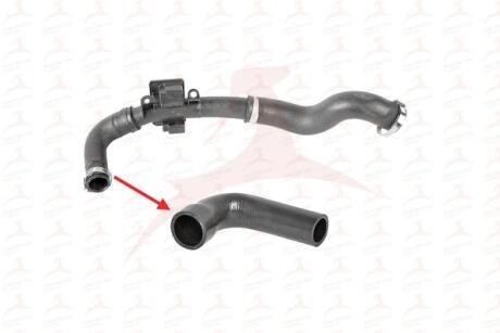 RENAULT Патрубок интеркулера Kangoo 1.5dCI 08- MEHA MH52464